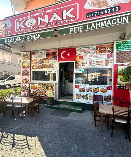 Karadeniz Konak Pide ve Lahmacun Salonu Dış Görünüm